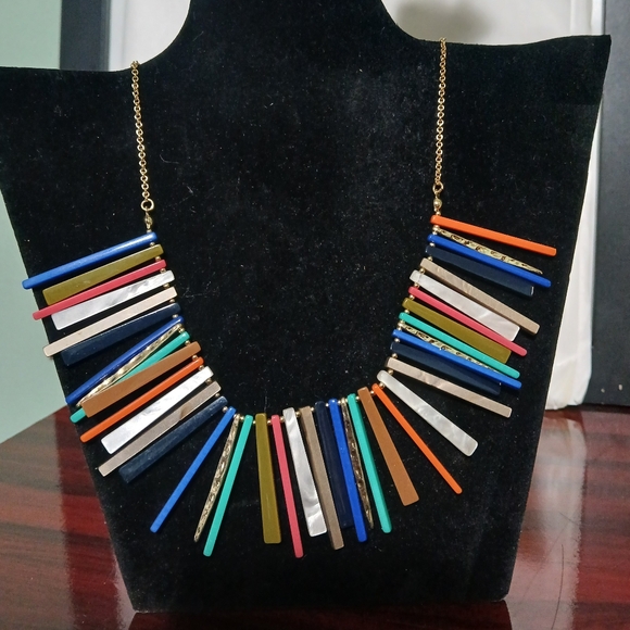 Aldo Jewelry - ALDO Multicolor Bib Necklace